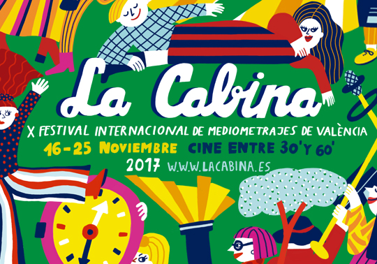 Poster of La Cabina. 2017.