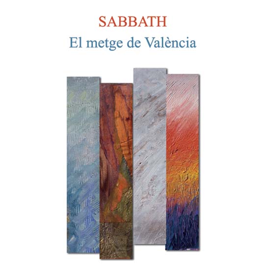 Detalle de la portada, título y cuatro barras de colores