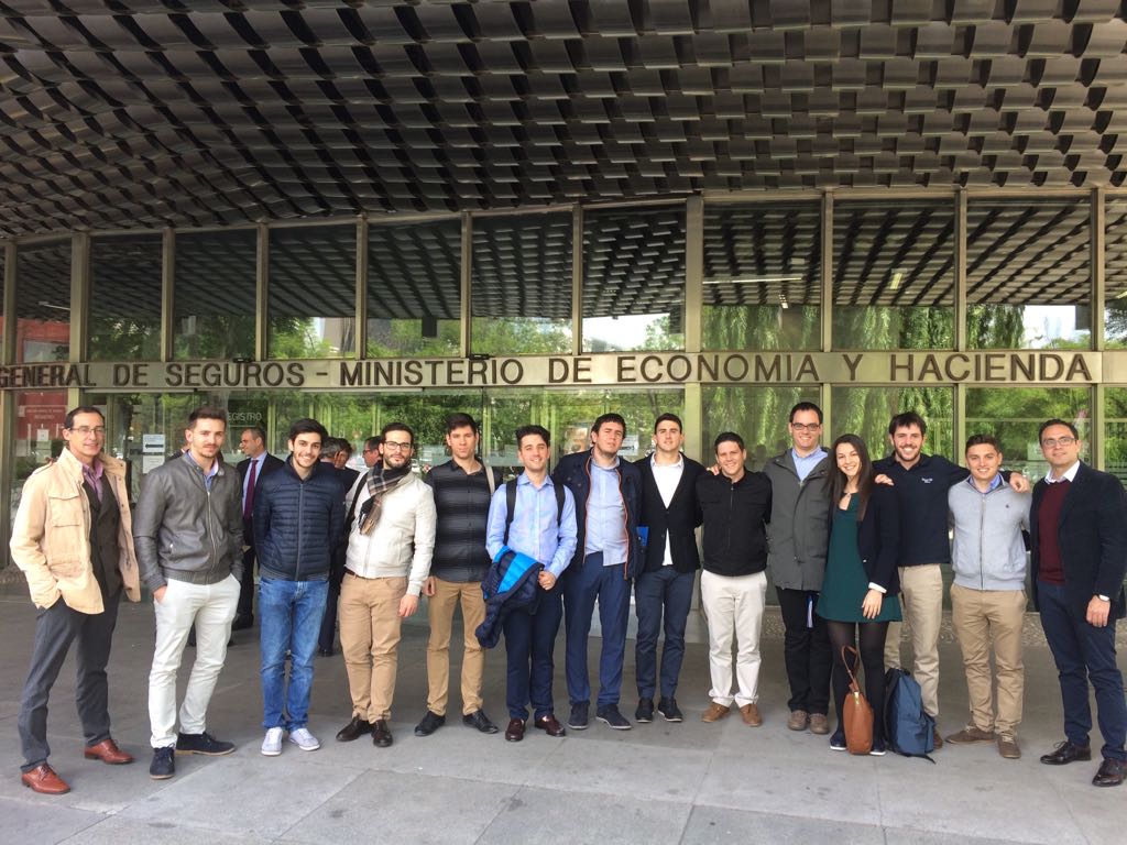 Alumnos del MU en Ciencias Actuariales y Financieras