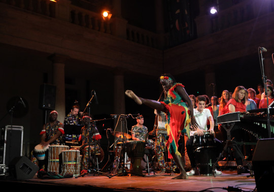 Imatge de l'espectacle 'Passió africana per J. S. Bach'