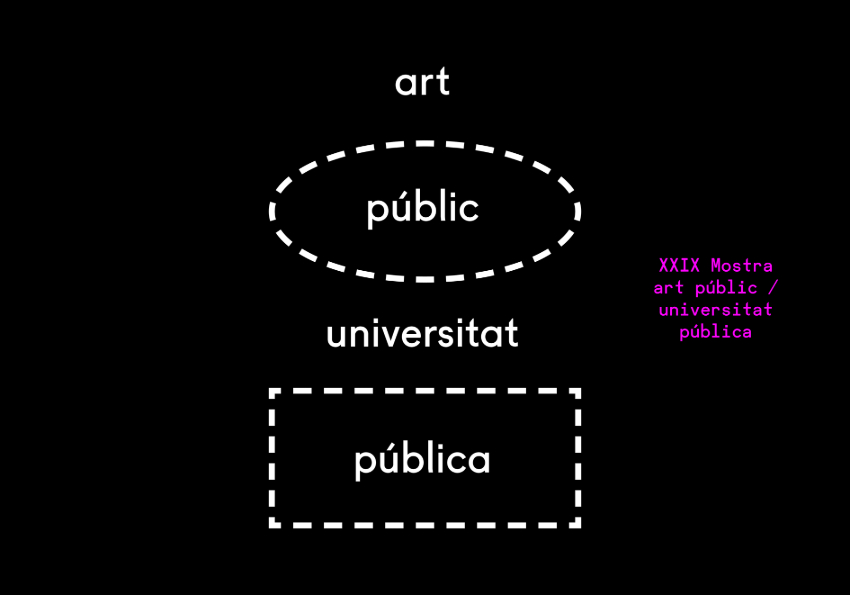 Imagen del evento:XXIX mostra d'art públic / universitat pública