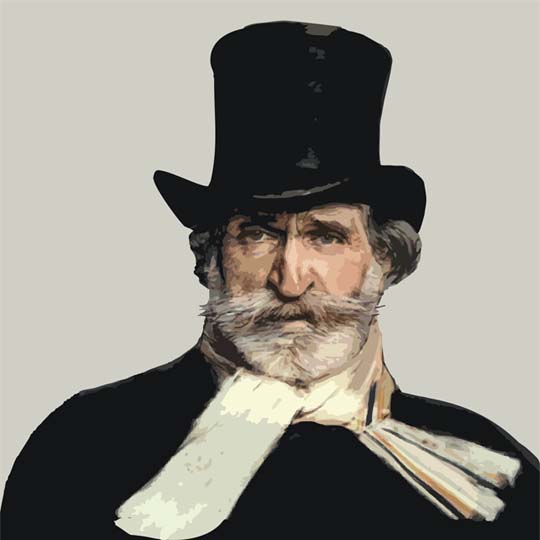 Retrato de Verdi