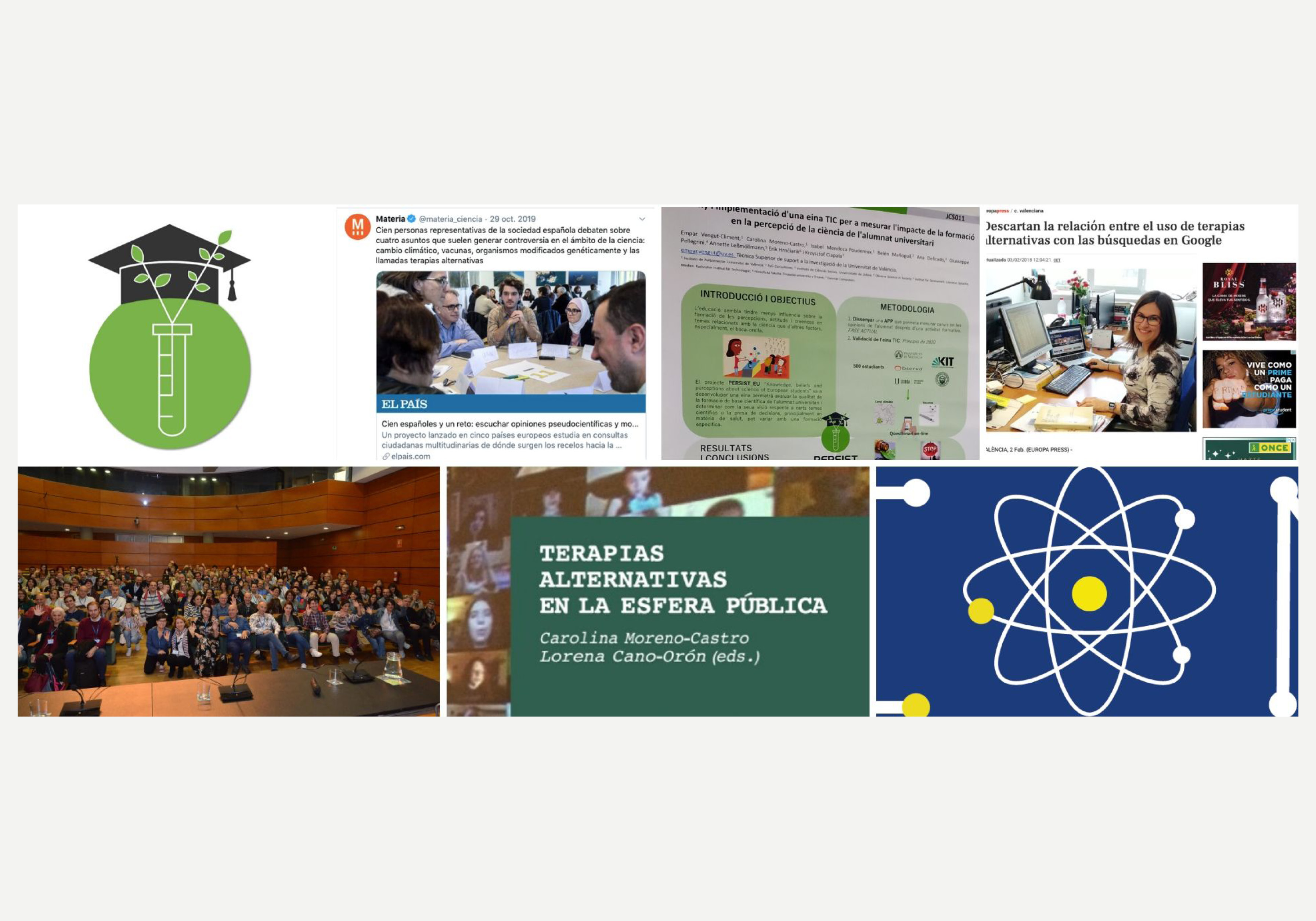 Collage de las activades del año