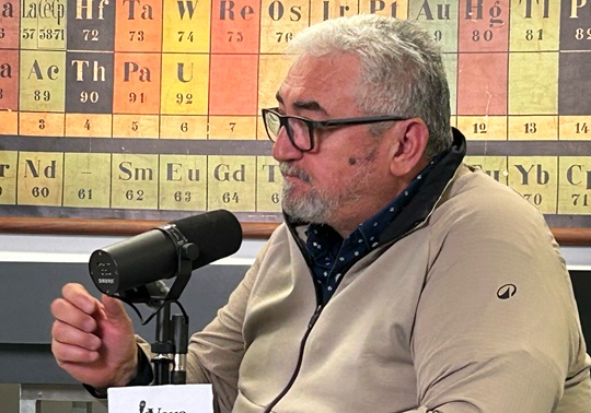 Albert Ferrer en el podcast Veus Grans