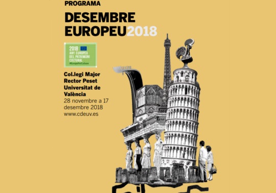 Cartell de 'Desembre Europeu 2018'