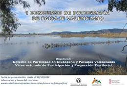 Primer concurs de fotografia de Paisatge Valencià de la Càtedra Participació Ciutadana i Paisatges Valencians