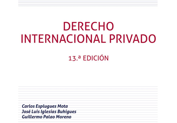 Derecho Internacional Privado - 2019