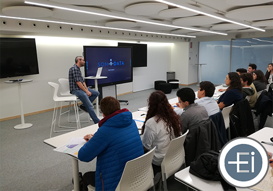 Estudiants participants en el Seminari Go Hub de Global Omnium