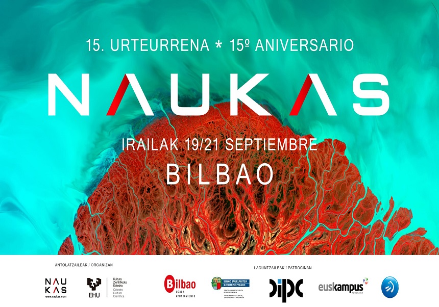 Naukas Bilbao 15°Aniversario, con la participación de Carmen Agustín Pavón