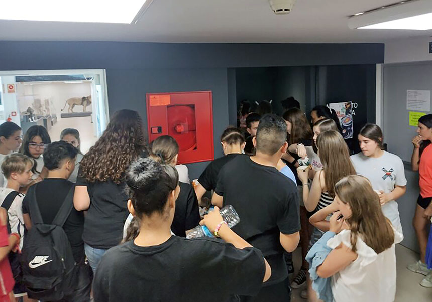 Públic en l'exposició de 2024