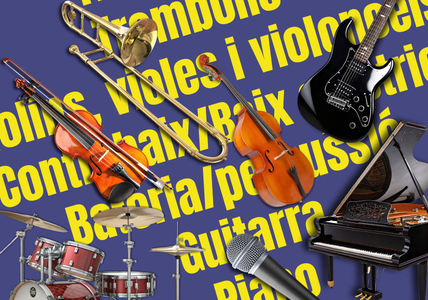 Imagen de un músico tocando jazz