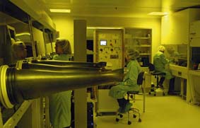 Laboratorio del Icmol.