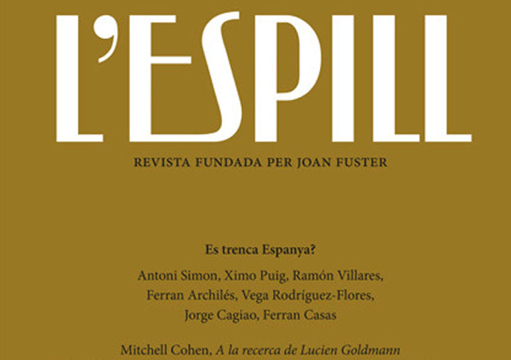 'L'Espill’ number 74 cover details.