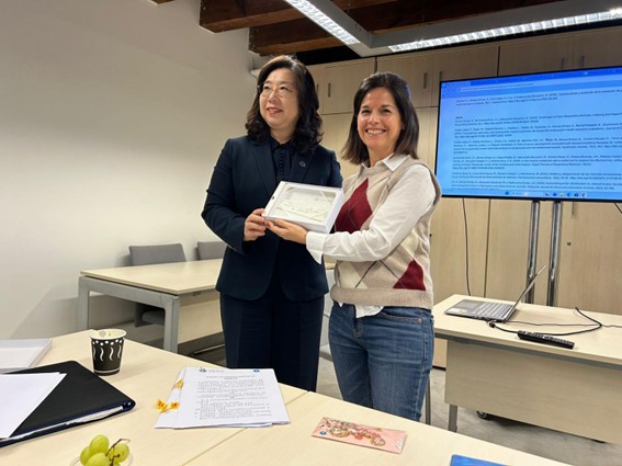 Rut Lucas and Liu Zhaomiao
