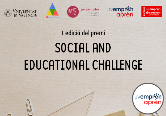La Universitat de València atorga els premis de la primera edició del concurs Social and Educational Challenge