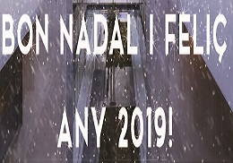 L'ETSE-UV desitja Bon Nadal i feliç 2019