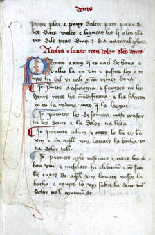 Receptari mèdic medieval.