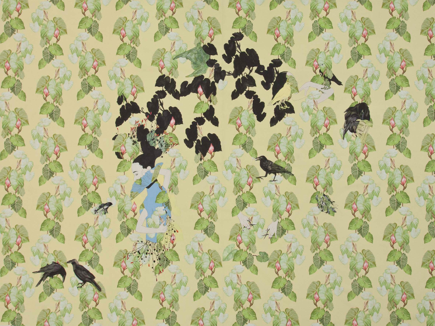 Obra ganadora de la 13a Biennal. Estefanía Martín Sáez, <em>Los cuervos que adoraban a la mujer </em>, 2015