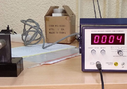 Medida de la radiactividad de un mineral