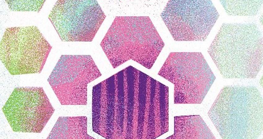 Dibujo de hexágonos