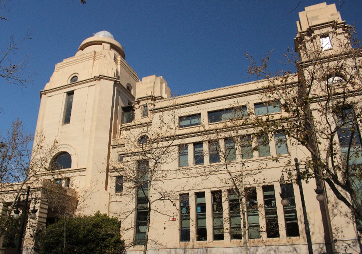 Rectorate building of the University of Valencia.