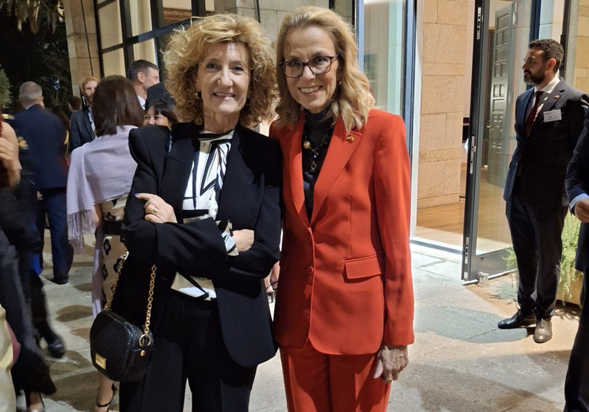 Silvia Barona Vilar asiste al Día de la Unidad Alemana en la Embajada de Alemania en Madrid