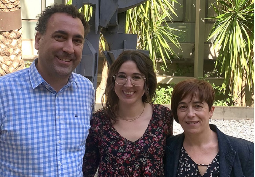 (D’esquerra a dreta). Lalo Salmerón, Lidia Altamura i Cristina Vargas.