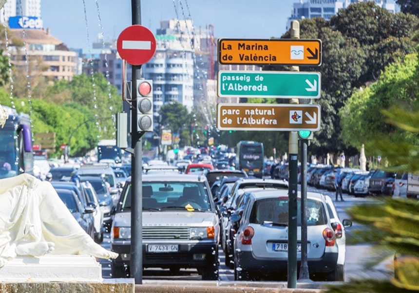 València traffic. / iStock