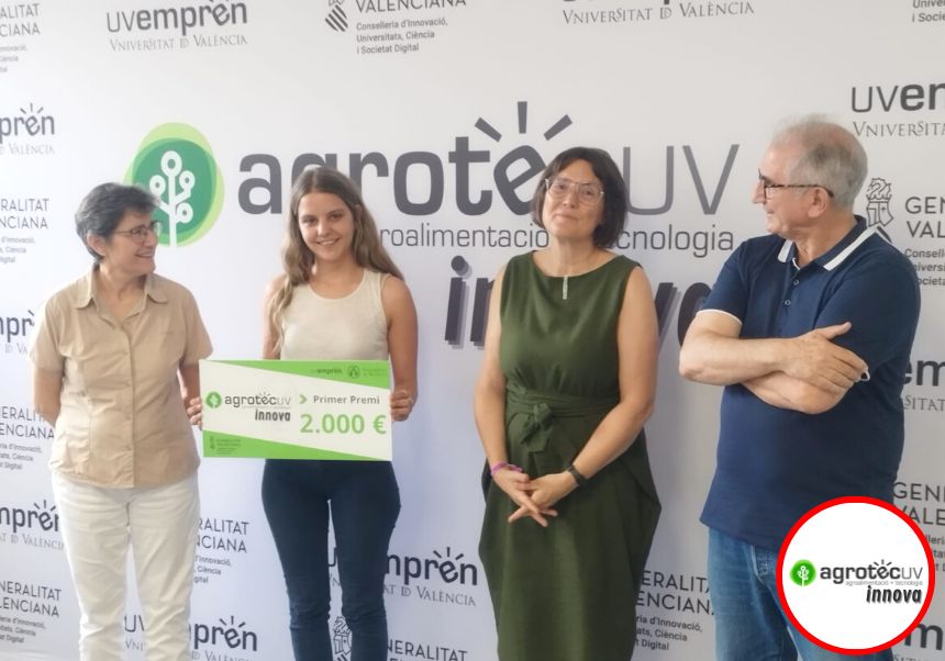 María Sanchís, guanyadora amb la seua StartUP Predesal