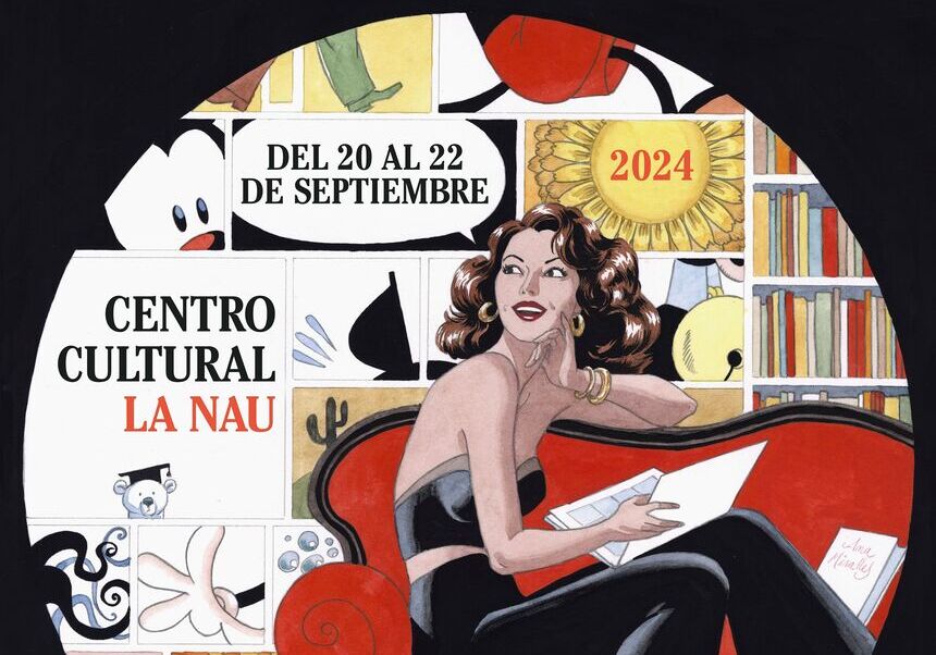 Detall del cartell d'Ana Miralles.