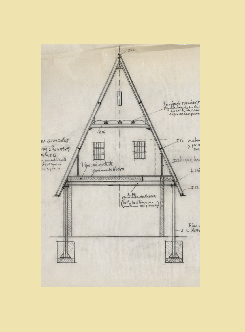 Proyecto la barraca estudio de D. Antonio Pascual