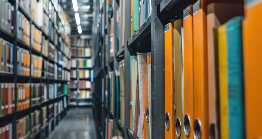 Picture of an archive