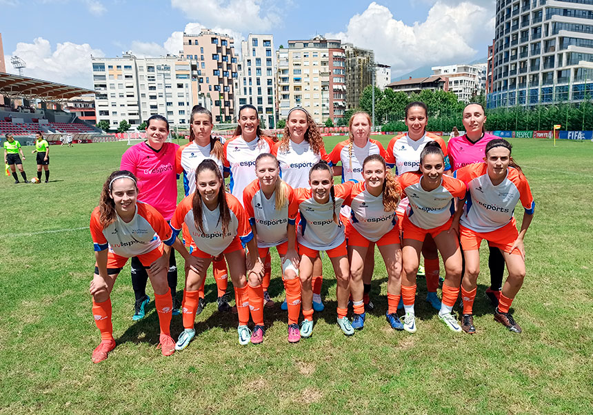 Equip de futbol femení