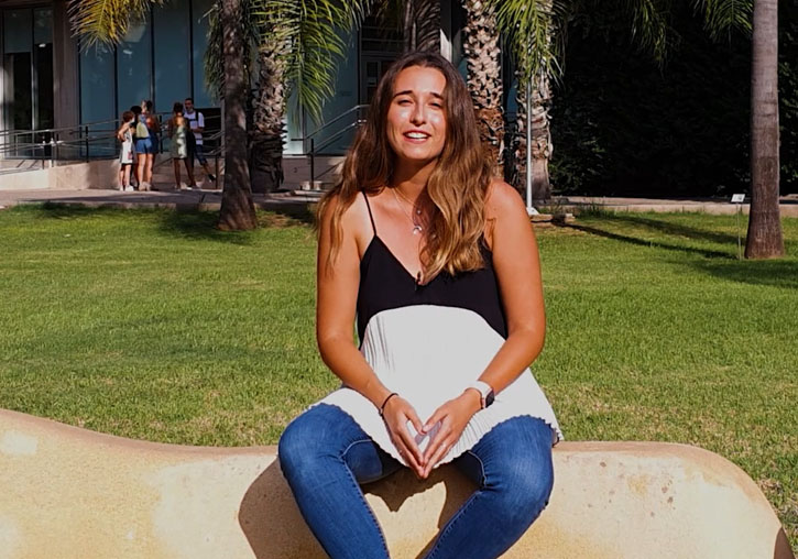 Sofía López, graduada en Ciències Ambientals per la Universitat de València.