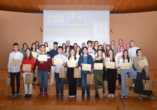 Guanyadores i guanyadors Olimpíades de Biologia i de Geologia 2023