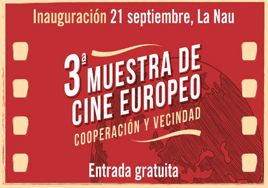 Cartel de la III Muestra de Cine Europeo.