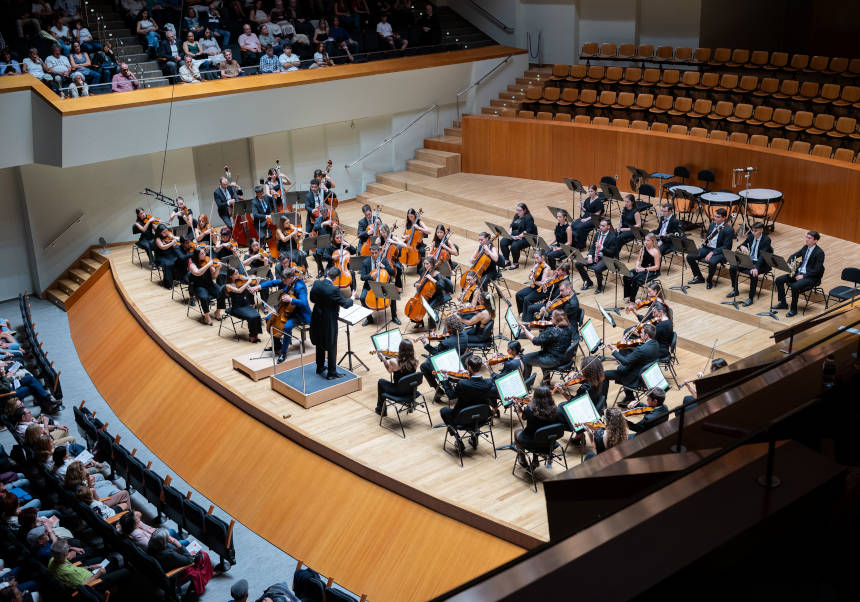 Concert d'Obertura del Curs 2025-26 al Palau de la Música. FOTOS: Universitat de València.