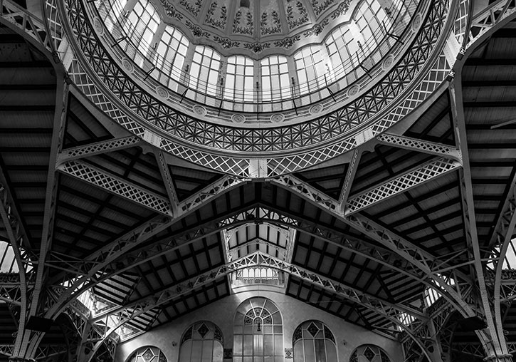 Picture of the Central Market of València.