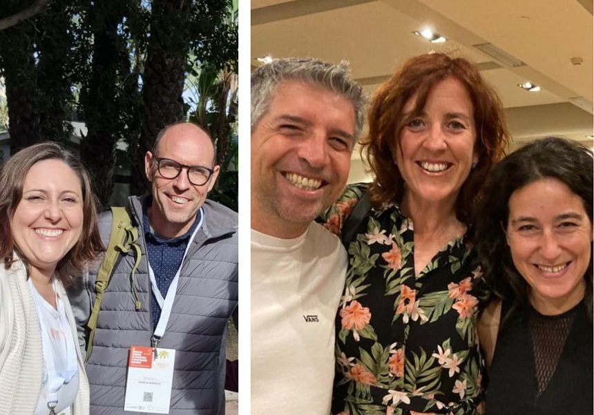 (De izquierda a derecha). Anabel Forte Deltell, Gonzalo García-Donato Layrón, Stefano Cabras, Mª Eugenia Castellanos Nueda, Alicia Quirós Carretero.