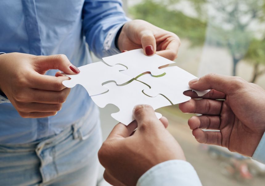 Concepte de cooperació.
