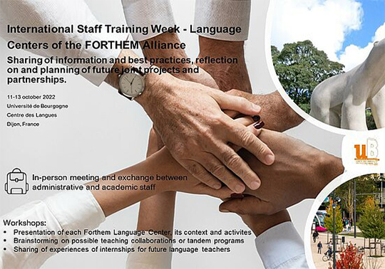 Staff Week in Dijon: Language Centres