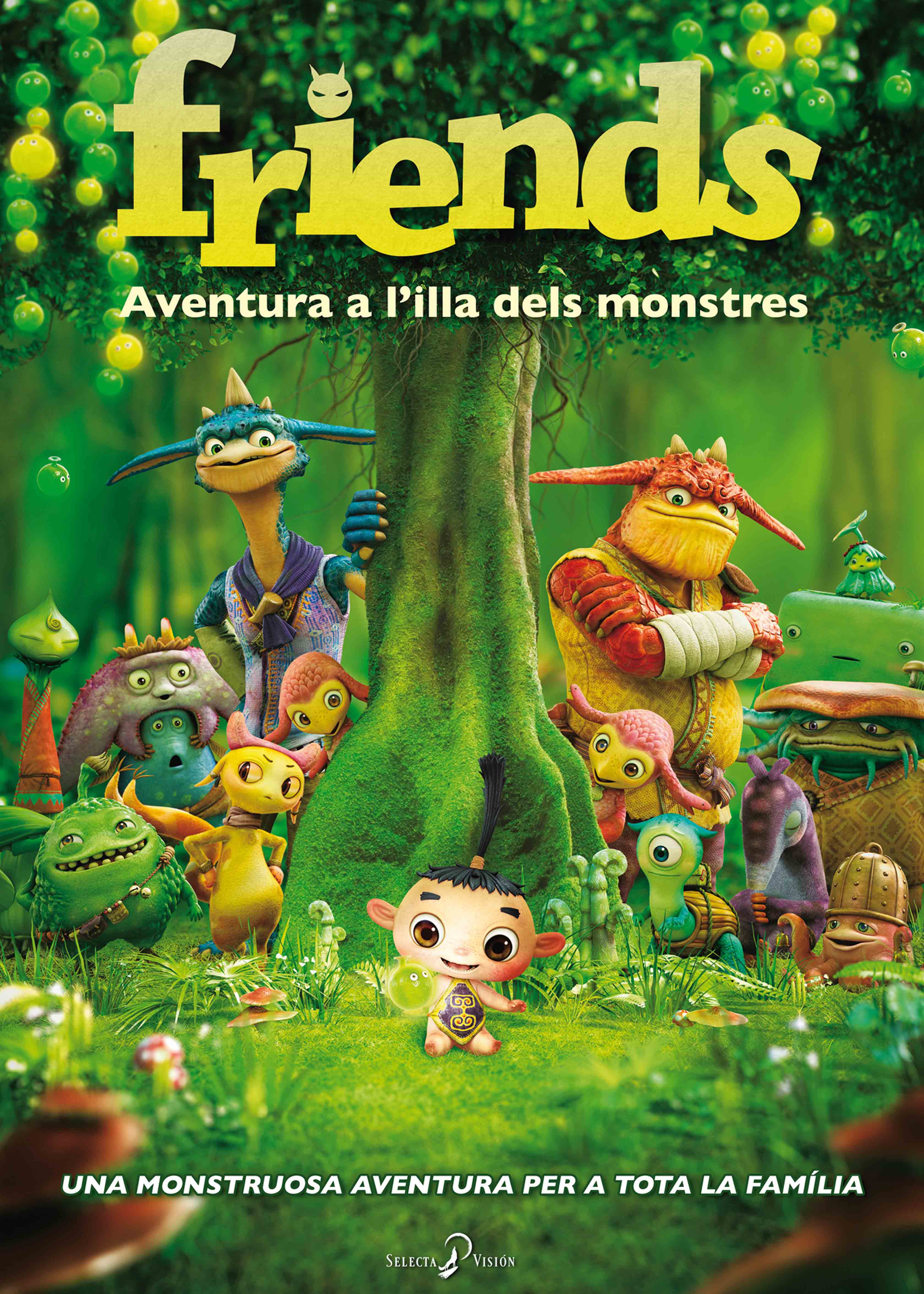 Friends: aventura a l'illa dels monstres