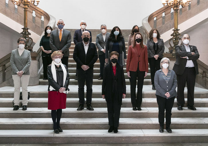 Acto de toma de posesión del nuevo Consejo de Dirección