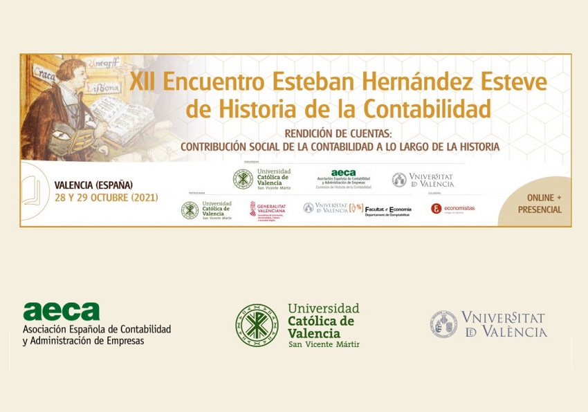 XII Encuentro Esteban Hernández Esteve de Historia de la Contabilidad