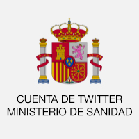 Twitter del Ministerio de Sanidad