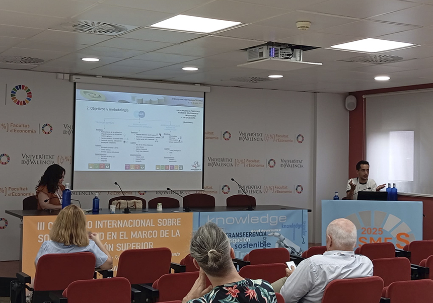 El PID COOP-ODS en el III Congreso Internacional sobre Sostenibilidad en el Marco de la Educación Superior (CISMES´25)