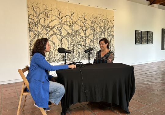 Ana Lloret en el podcast Veus Grans