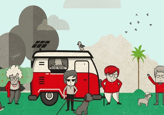 Il·lustració del web del projecte insostenible.org