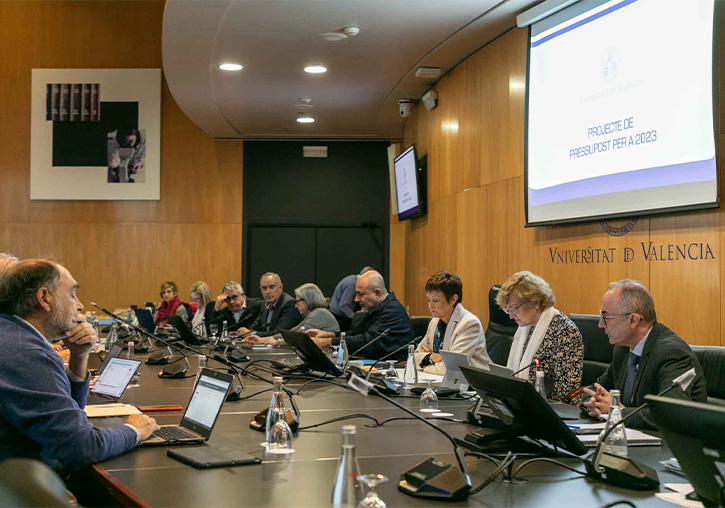 El Consell Social aprova el Pressupost de la UV per a 2023