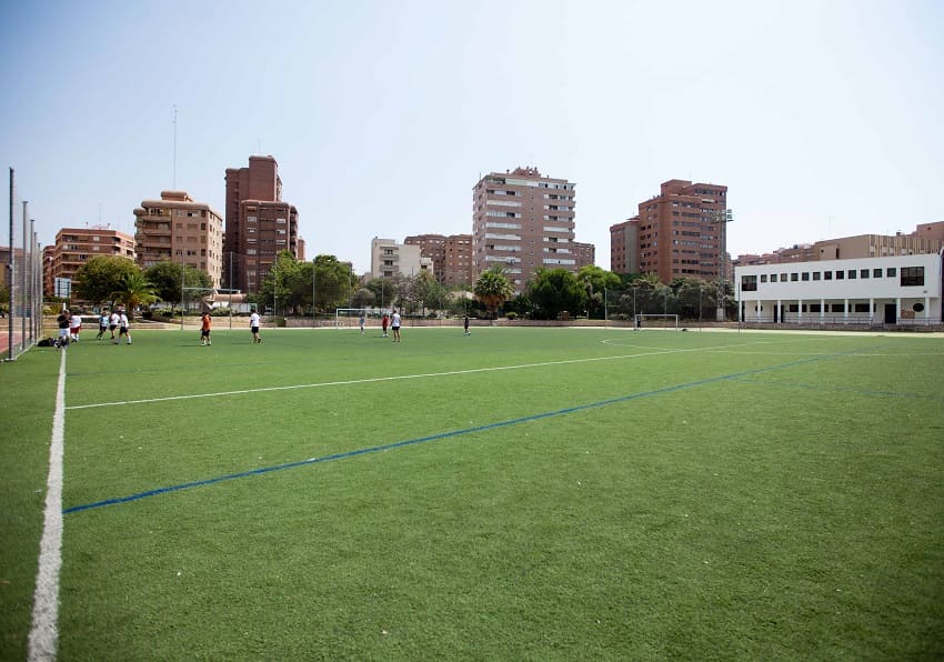 Camp de futbol del campus de Blasco Ibáñez